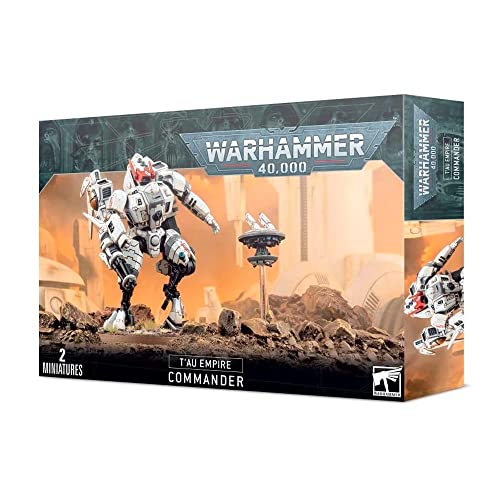 Games Workshop 251,765,087,172.4 cm Tau Empire Commander Plastikbausatz, Schwarz, Medium von Games Workshop