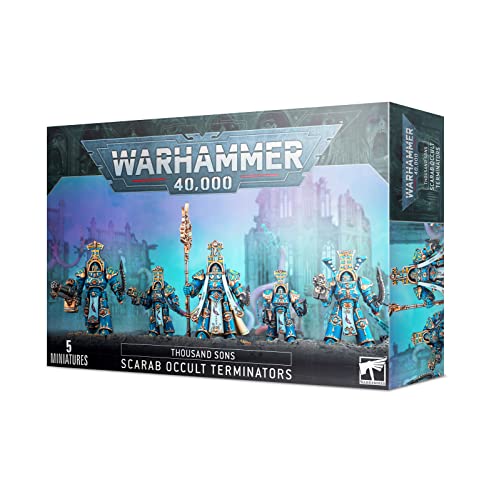 Games Workshop 99120102066" Thousand Sons Scarab Okkult-Terminatoren von Games Workshop