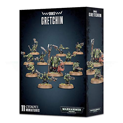 Games Workshop 50-16 Warhammer 40k - Gretchin (2018), Mehrfarbig, Einheitsgröße von Games Workshop