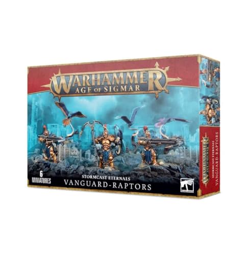 Games Workshop Warhammer AoS - Stormcast Eternals Vanguard-Raptors 99120218023 Schwarz von Warhammer Age of Sigmar