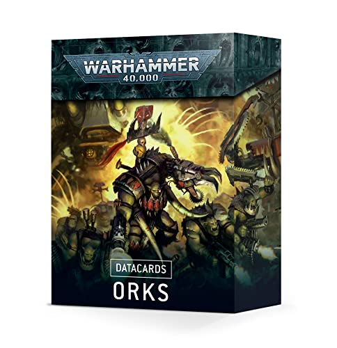 Warhammer 40k Datacards V.9 Orks (FR) von Games Workshop