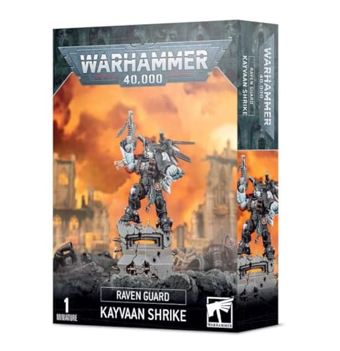 Warhammer 40k - Raven Guard Kayvaan Shrike, Black von Games Workshop