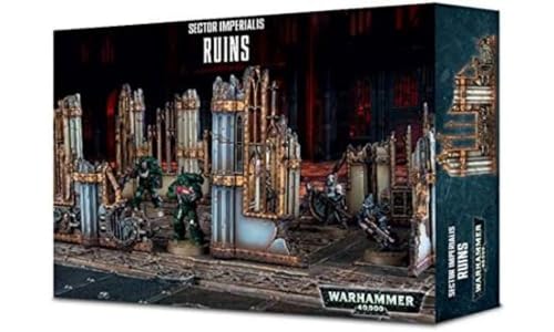 Warhammer 40k - Sector Imperialis Ruins, Schwarz von Games Workshop