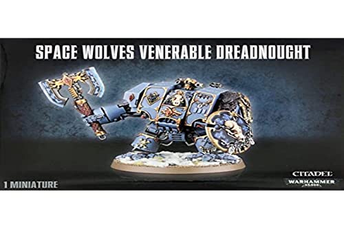 Games Workshop Space Wolves Ehrwürdiger Dreadnought - Warhammer 40.000 von Games Workshop