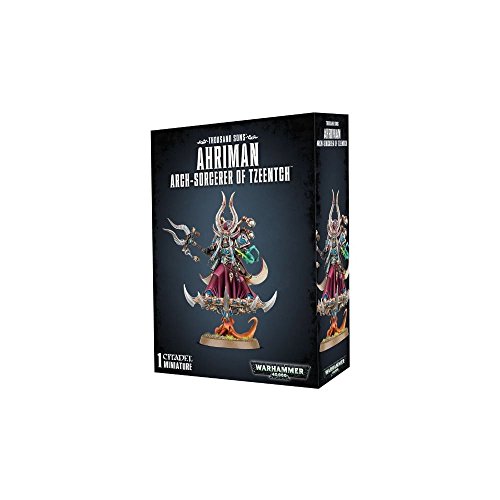 Games Workshop Warhammer 40k - Thousand Sons Ahriman der Erz-Sorcier 99120102064 schwarz von Games Workshop