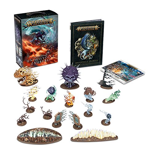 Games Workshop - Warhammer Age of Sigmar: Unheilvolle Zauberei - Brettspiel - Fantasy Strategy - Fantasy - TABLETOP-GAME - Karton - Adult - 144+ - 180+ - 180 von Games Workshop