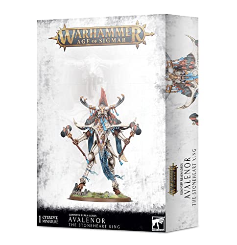 Warhammer AoS – Lumineth Realm-Lords Avalenor The Stoneheart King von Games Workshop