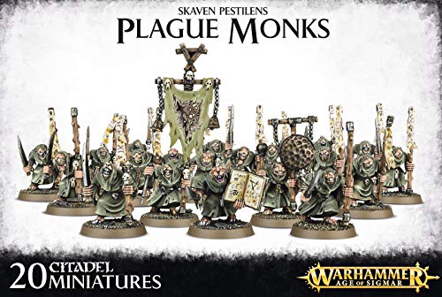 Warhammer AoS - Skaven Pestilens Plague Monks von Games Workshop