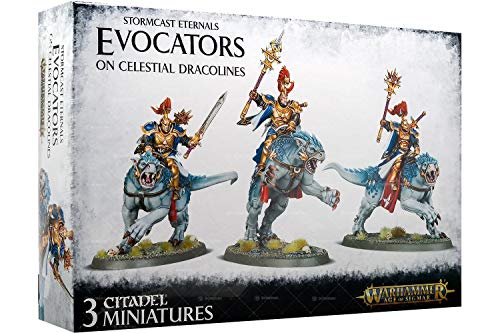 Games Workshop Age of Sigmar: Stormcast Eternals Evocators On Celestial Dracolines von Games Workshop