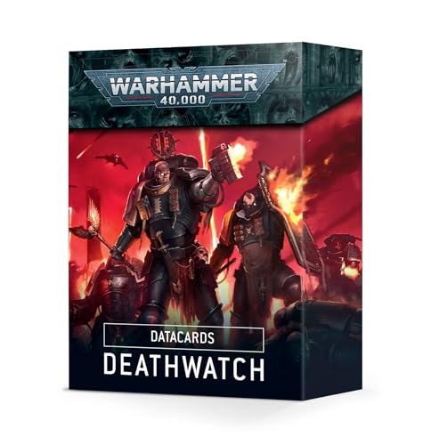 Warhammer Datakarten Deathwatch 9th DT von Games Workshop