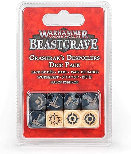 Warhammer Underworlds: Beastgrave – Grashrak's Despoilers Dice Pack von Games Workshop