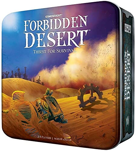 Gamewright , Forbidden Desert Game , Board Game , Ages 10+ , 2-5 Players , 45 Minutes Playing Time von Gamewright