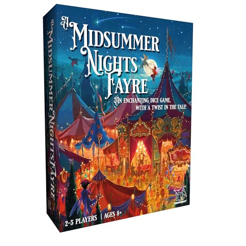 Gamewright - A Midsummer Nights Fayre - an Enchanting Dice Game with a Twist in The Tale! Age 8+, 2-5 Players von Gamewright