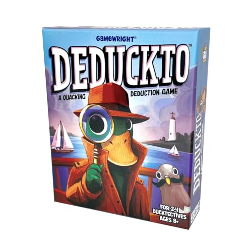 Gamewright – Deduckto – A Quacking Deduction Game – Kartenspiel für Kinder ab 8 Jahren – Great for Family Game Night von Gamewright