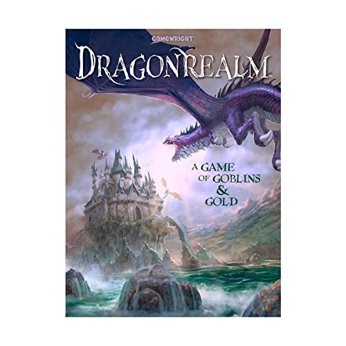 Gamewright , Dragonrealm, Board Game, Ages 10+, 2-4 Players, 30 Minutes Playing Time von Gamewright