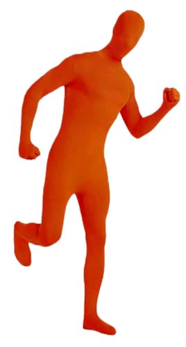 Gaoin Herren und Damen Lycra Spandex Ganzkörper-Kostüme Cosplay Bodysuits - Orange - XX-Large von Gaoin