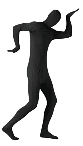 Gaoin Herren und Damen Lycra Spandex Ganzkörper-Kostüme Cosplay Bodysuits - Schwarz - Medium von Gaoin