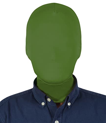 Gaoin Unisex Kostüm Zentai Kapuze Maske (Armeegrün) von Gaoin