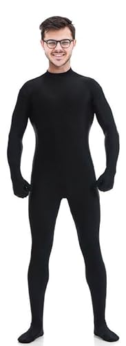 Gaoin Zentai Unitard Stretch-Body für Erwachsene, Unisex, ohne Kapuze von Gaoin