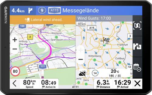 Garmin Dezl LGV820, EU+South Africa, GPS LKW-Navi 20.3cm 8 Zoll Europa, Südafrika von Garmin