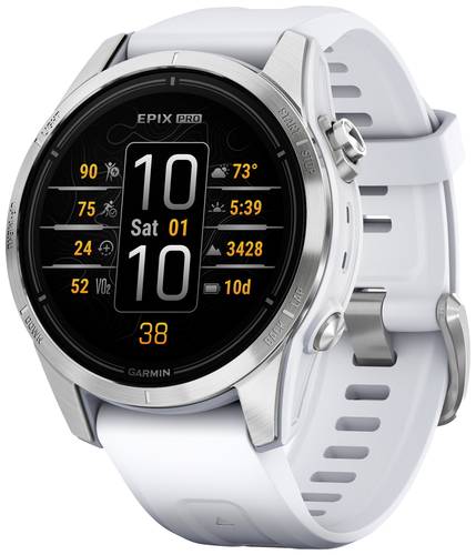 Garmin EPIX™ Pro (Gen 2) Smartwatch 42mm Weiß von Garmin