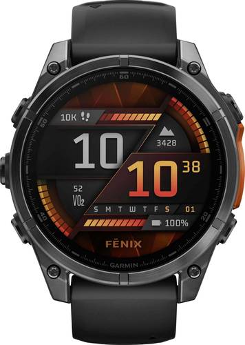 Garmin FENIX® 8 AMOLED Smartwatch 47mm Schwarz von Garmin