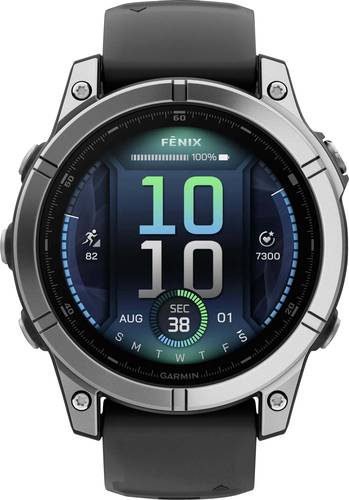 Garmin FENIX® E Smartwatch 47mm Schwarz von Garmin