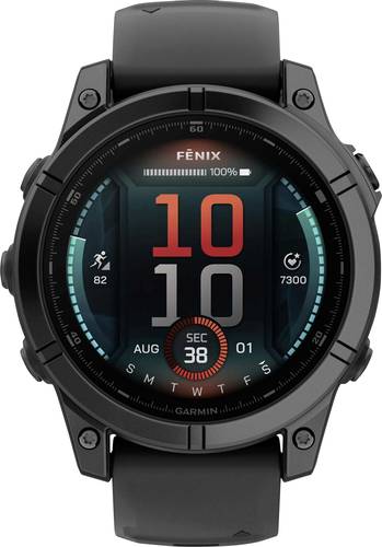 Garmin FENIX® E Smartwatch 47mm Schwarz von Garmin