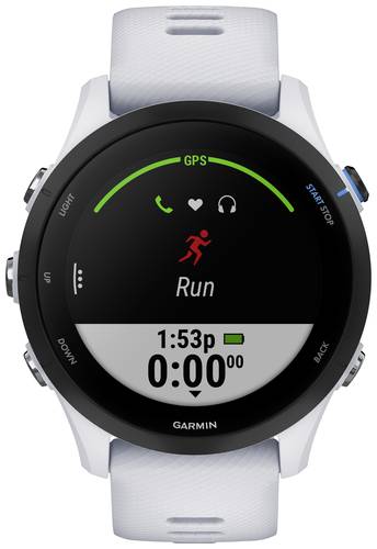 Garmin Forerunner® 255 Music Fitness-Tracker 45.6mm Stein-Weiß von Garmin