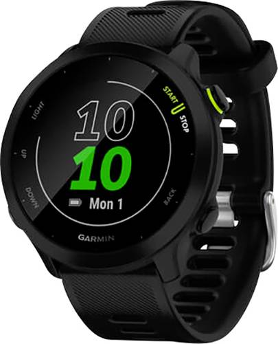 Garmin Forerunner 55 GPS, EU, Black GPS-Laufuhr 42mm Schwarz von Garmin