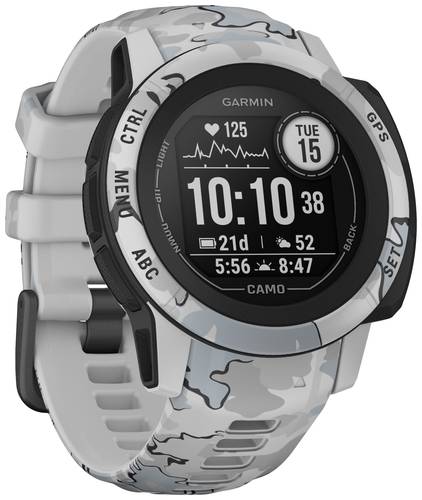 Garmin INSTINCT® 2S CAMO EDITION Smartwatch Camouflage Grau von Garmin