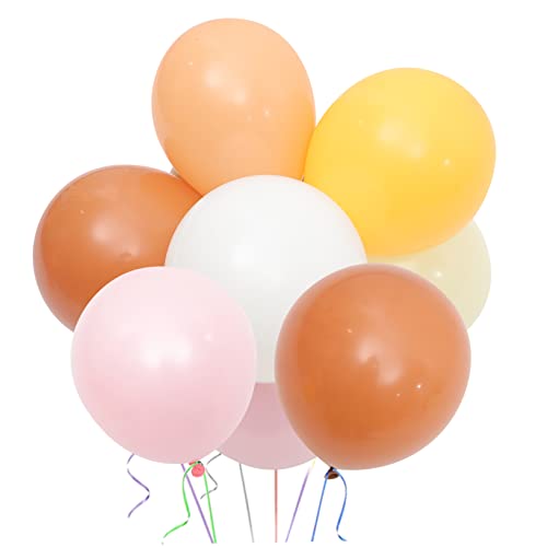 9 Sätze Gänseblümchen-luftballons Zum Geburtstag Ballonbogenband Abschlussballons Bausätze Quaste Party Elektrische Ballonpumpe Geburtstag Luftballons Hochzeitsballons Emulsion Garneck von Garneck