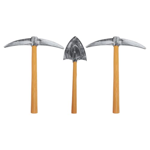 Garneck Spitzhacke Schaufel Requisiten Set Für Kostüme - 3 Stück Ideal Für Partys Bühnenaufführungen Und Cosplay 49X42X4.5Cm Garneck Spitzhacke Schaufel Requisiten Set Für Kostüme - 3 Stück Ideal Für Partys Bühnenaufführungen Und Cosplay 49X42X4.5Cm von Garneck