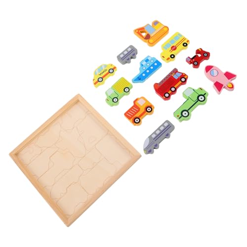 Garneck 1 Satz Kreatives Puzzle aus Holz für Kleinkinder Teiliges Transportmittel Puzzlespiel Hand Augen Koordination und Kognitiven Fähigkeiten Sicher und Farbenfroh für Kindergarten Garneck 1 Satz Kreatives Puzzle aus Holz für Kleinkinder Teiliges Transportmittel Puzzlespiel Hand Augen Koordination und Kognitiven Fähigkeiten Sicher und Farbenfroh für Kindergarten von Garneck