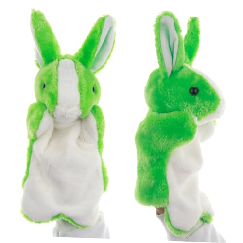 Garneck 1 Stück Handpuppen für Frosch zappeln Plüsch Kleinkind Toys spielsachen für Kid Toys Geschichte erzählende Marionette Geschichte Marionetten Green von Garneck