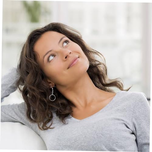 Garneck 10 Blatt Teiliges DIY Set Schrumpffolie Halbtransparent zum Bemalen Silberne Ohrhaken und Schlüsselringe Hitzeaktivierbares Schrumpfmaterial für Kreative Schmuck und Garneck 10 Blatt Teiliges DIY Set Schrumpffolie Halbtransparent zum Bemalen Silberne Ohrhaken und Schlüsselringe Hitzeaktivierbares Schrumpfmaterial für Kreative Schmuck und von Garneck