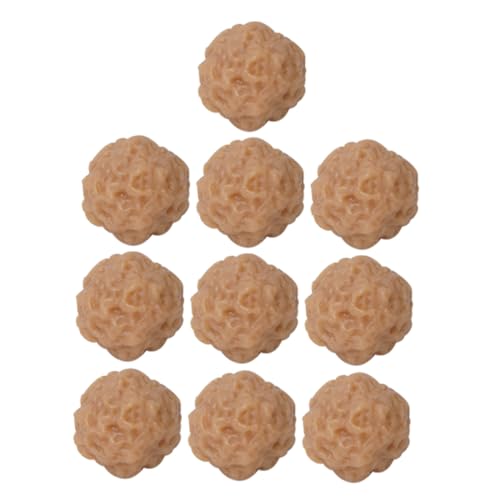Garneck 10 Stücke Künstliche Rindfleisch Frikadellen Simulation Fleischbällchen Dekoration PVC für Spielzeug und Küchen Deko Garneck 10 Stücke Künstliche Rindfleisch Frikadellen Simulation Fleischbällchen Dekoration PVC für Spielzeug und Küchen Deko von Garneck
