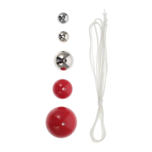 Garneck 10 Stück Teiliges Single Pendulum Ball Kunststoff Physik Experiment Lehrgerät für Mechanik Unterricht und Labor Fördert Verständnis von Bewegungsprinzipien für Schule und Garneck 10 Stück Teiliges Single Pendulum Ball Kunststoff Physik Experiment Lehrgerät für Mechanik Unterricht und Labor Fördert Verständnis von Bewegungsprinzipien für Schule und von Garneck