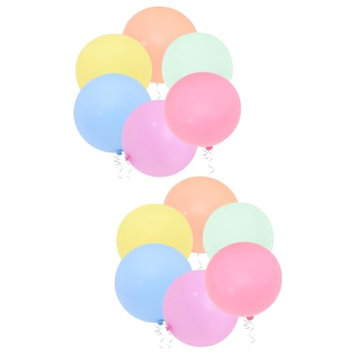 Garneck 12 Stk Bodenexplosionsballon Luftballons in Verschiedenen Farben Hochzeitsballons Luftballons Zur Babyparty Partyballons Luftballons Für Die Party Turmballons Bogenballons Emulsion von Garneck