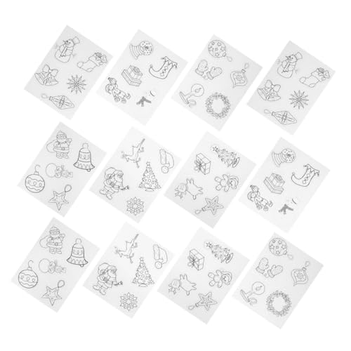 Garneck 12 Stück Teiliges Weihnachts-Heat Schrumpffolien mit Motiv Kunststoffmaterial Langlebig DIY-schlüsselanhänger und Dekorationen Bastelmaterial für Erwachsene Garneck 12 Stück Teiliges Weihnachts-Heat Schrumpffolien mit Motiv Kunststoffmaterial Langlebig DIY-schlüsselanhänger und Dekorationen Bastelmaterial für Erwachsene von Garneck