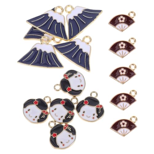 Garneck 15 Stück Geisha -schmuck Armband-charme-anhänger Japanische Dekorationen Süße Charms Für Die Schmuckherstellung Bulk-anhänger Für Die Schmuckherstellung Ohrring-anhänger Legierung Garneck 15 Stück Geisha -schmuck Armband-charme-anhänger Japanische Dekorationen Süße Charms Für Die Schmuckherstellung Bulk-anhänger Für Die Schmuckherstellung Ohrring-anhänger Legierung von Garneck