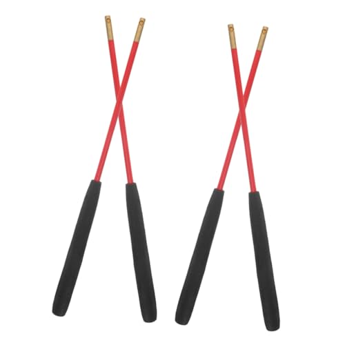 Garneck 2 Paare Diabolo-Shaker Bulk- Eckverbinder Für Gardinenstangen Chinesisches -diabolo Jonglierstöcke Für Erwachsene Diabolo- Professionelles Chemische Faser von Garneck