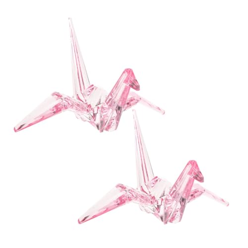 Garneck 2 Stück Teiliges Transparentes Origami Papierfaltkunst Dekor Langlebige Figur Vielseitige Tischdekoration für Kinderzimmer Party und Festtagsdeko Garneck 2 Stück Teiliges Transparentes Origami Papierfaltkunst Dekor Langlebige Figur Vielseitige Tischdekoration für Kinderzimmer Party und Festtagsdeko von Garneck