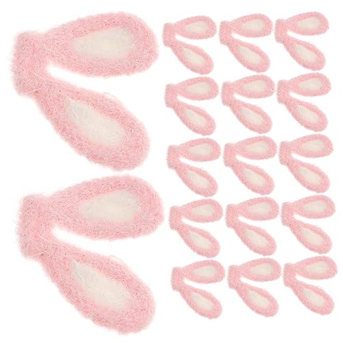 Garneck 20 Stück Teiliges Plüsch Hasenohren DIY Haarspangen Bastelset Weiche Stoffohren für Kreative Haaraccessoires Bunte Kaninchenohren zum Selbstgestalten für Bastelfans Garneck 20 Stück Teiliges Plüsch Hasenohren DIY Haarspangen Bastelset Weiche Stoffohren für Kreative Haaraccessoires Bunte Kaninchenohren zum Selbstgestalten für Bastelfans von Garneck
