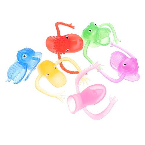 Garneck 20 Stück Ungiftige Monster Fingerpuppen Aus Gummi - Kreatives Für - Ideal Für Fantasievolles Und Geschichtenerzählen Mit Bunten Monstern von Garneck