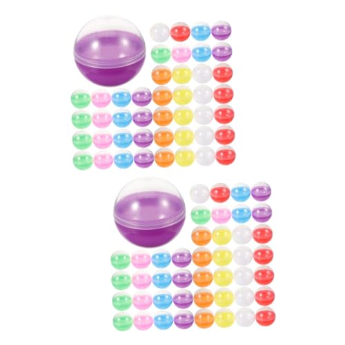 Garneck 200 STK Runde Gashapon-Schale Plastikball süßigkeiten Box Kapsel für Kaugummiautomaten Behälter für Kaugummiautomaten Spielzeuge Kaugummis Geschenkverpackungsball befüllbarer Ball von Garneck