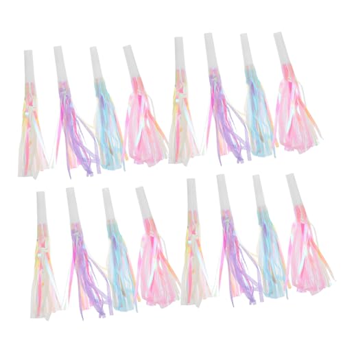 Garneck 24Pcs Party Requisiten Musikdekor Whistle Air Blower Geburtstagsfeier Blohers Geburtstag Blowouts Horn Noisemaker Party Blowouts Geburtstag Musik Party Gefälligkeiten von Garneck