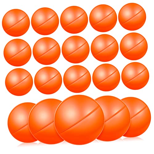 Garneck 25 Stück Tombola Bälle Lotterie Bälle Zum Öffnen – Hohle Kunststoff Kugeln Für Lostrommel - Bingo Und Partyspiele - 4 cm Orange – Perfekt Für Familienfeiern Und Spieleabende von Garneck