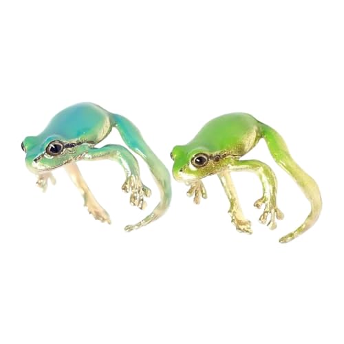 Garneck Frosch- Zur Schmuckherstellung Froschschmuck für Frauen Vintage-frosch Lustiges Design von Garneck