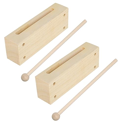 Garneck 2sätze Holz Klangblock Percussion Instrument Aus Buchenholz Mit Schlägel Für Junge Mädchen Und Musikunterricht Für Rhythmus-Klassen Und Gruppenaufführungen Garneck 2sätze Holz Klangblock Percussion Instrument Aus Buchenholz Mit Schlägel Für Junge Mädchen Und Musikunterricht Für Rhythmus-Klassen Und Gruppenaufführungen von Garneck